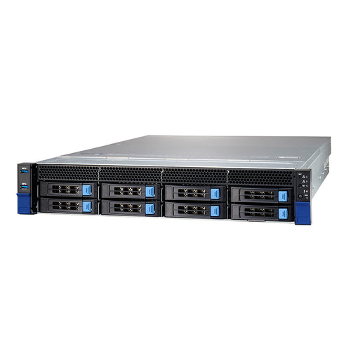 Tyan B8251T83E8HR-2T-N Dual EPYC Milan GPU 2U Server, 8 x 3.5" NVMe Bays