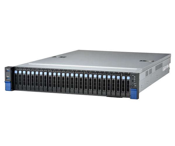 TPアブシンス2 Mitac B8056T70AE26HR-2T-HE-TU Turin EPYC 9005 2U Server, 26 x NVMe