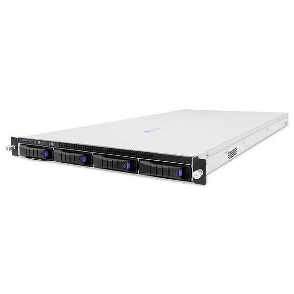 AIC SB101-A6 Dual Ice Lake 1U Server, 4 x 3.5"/2.5" Drive Bays