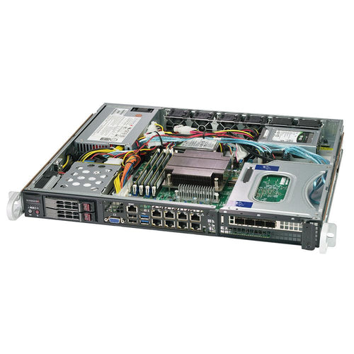 Supermicro 1019C-FHTN8 Xeon E-2100 Front I/O 1U Rackmount w/ 8 x GbE LAN, IPMI