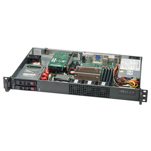 Supermicro 1019C-HTN2 Xeon E-2100 1U Rackmount w/ Dual GbE LAN, Support for 3 x Independent Displays