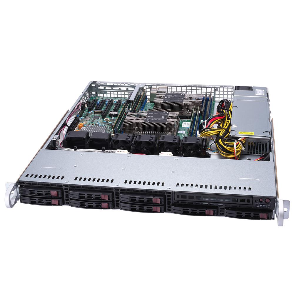 Intel Rackmount Server Supermicro SuperServer 1029P-MT Dual Intel Xeon CPU, 1U Rackmount, 8x ...