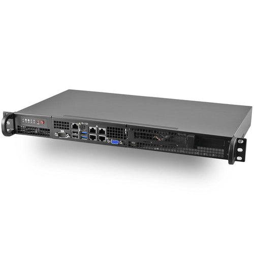 Supermicro SuperServer 5018A-FTN4 Mini 1U Server, Intel C2758 8-Core, 4 LAN,IPMI