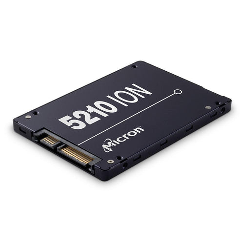 Micron 5210 ION QLC 7.68TB 2.5" SATA Enterprise SSD - MTFDDAK7T6QDE