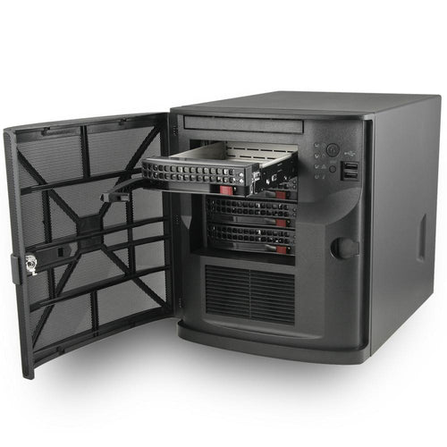Network Attached Storage (NAS) Solution - 4 x 3.5" Drive Bay, Quad GbE LAN, Mini Tower with FreeNAS Software