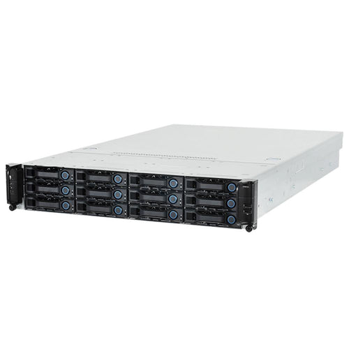 Software Defined Storage Solution - 12 x 3.5" Drive Bays, 2U Rackmount with FreeNAS Software