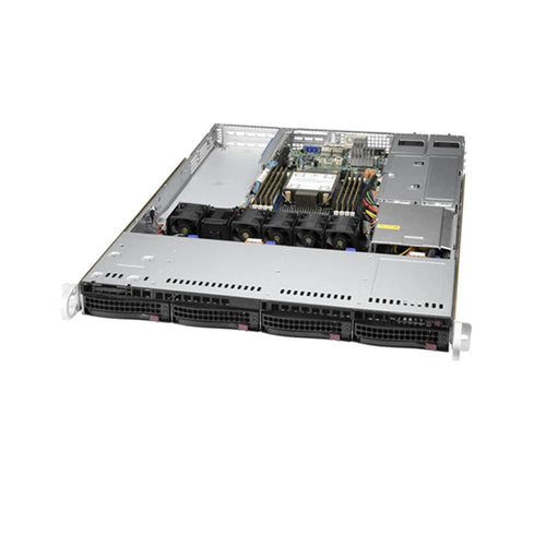 Supermicro SYS-510P-WTR 3rd Gen Ice Lake Xeon Scalable 1U Server, 10G LAN, Redundant PS