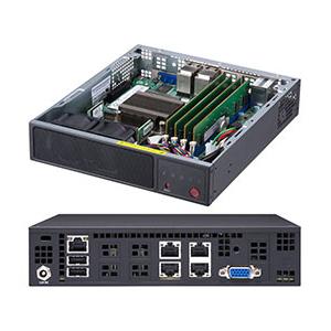 Supermicro SuperServer SYS-E200-9A w/ Intel Atom C3558, 4x GbE LAN ...