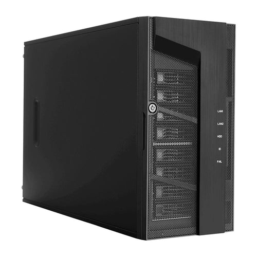InWin IW-MS08 8-Bay Mini Server Tower Chassis, 4 x PCIe slots