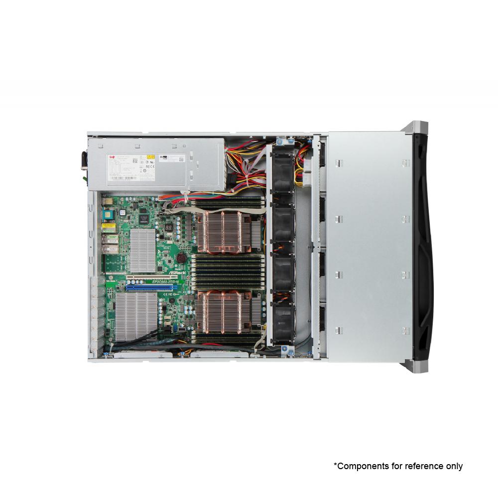 Netwitness Server Chassis IN WIN IW-RS212-02M 2U Rackmount ATX/EEB Chassis w/ 12x 3.5