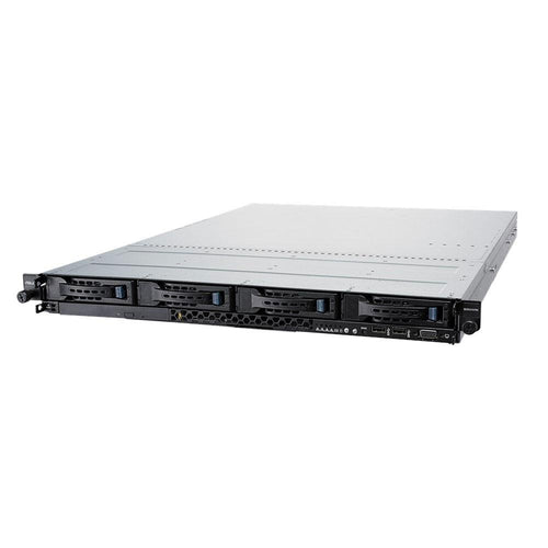 ASUS RS300-E10-RS4 Xeon E-2100 1U Rackmount w/ Quad GbE LAN, 4 x 3.5" Hot Swap Bays, Redundant 450W PS