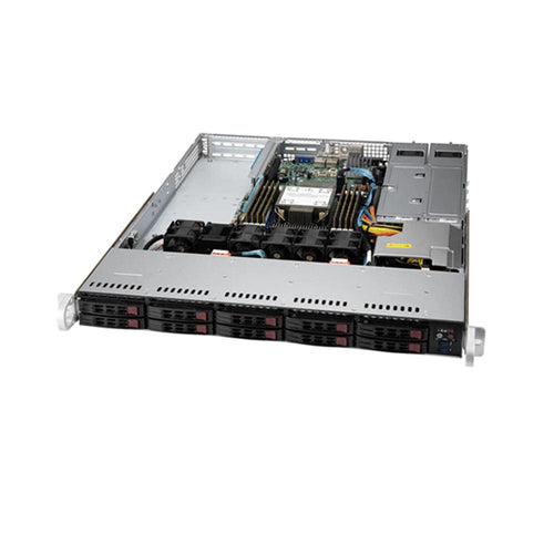 Supermicro SYS-110P-WTR Ice Lake Virtualization 1U Server, Dual 10G LAN