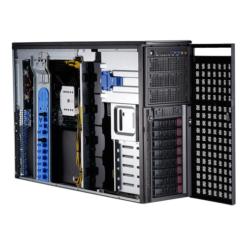 Supermicro GPU Workstation 7049GP-TRT Dual Intel Xeon Scalable Tower, 4 x GPGPU slots